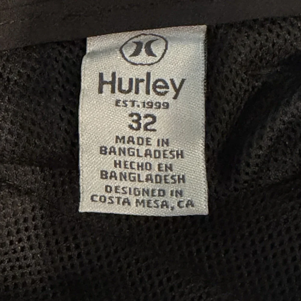 Hurley men black